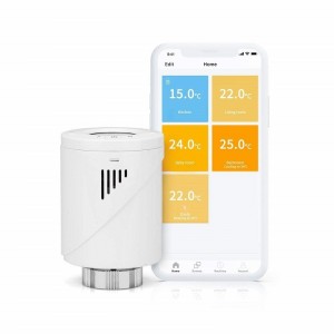 Viedais radiatoru termostats ar WiFi Meross MTS100 (bez bāzes stacijas Smart Hub)