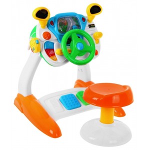 Детский симулятор вождения со звуковыми и световыми эффектами