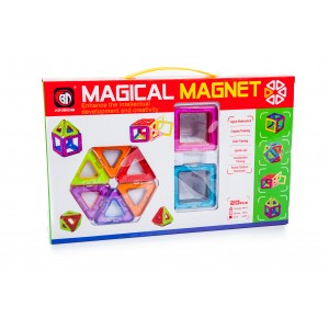 Магнитный конструктор 20 шт Magical Magnet, KX9679