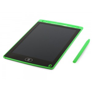 LCD grafiskā planšete, tāfele 8,5'' pierakstiem, zīmēšanai, zaļš, 06186_Z