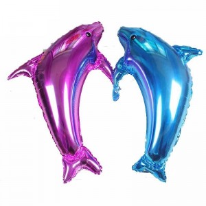 Folijas balons, 60 х 88 cm, DOLPHIN