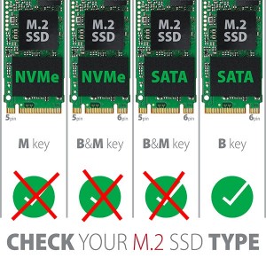Diska korpuss UGREEN SSD M.2 Drive Enclosure B-key, NVMe, 5Gbps, sudraba