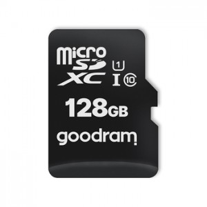 Карта памяти microSD 128GB, UHS I CLASS 10, 100MB/S + READER, Goodram 5908267930298