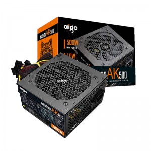 Datora barošanas bloks PSU 500W Darkflash Aigo AK500, melns