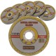 Metāla griešanas disks, 122 x 22.23x1,0mm, 10 gab., 00021639