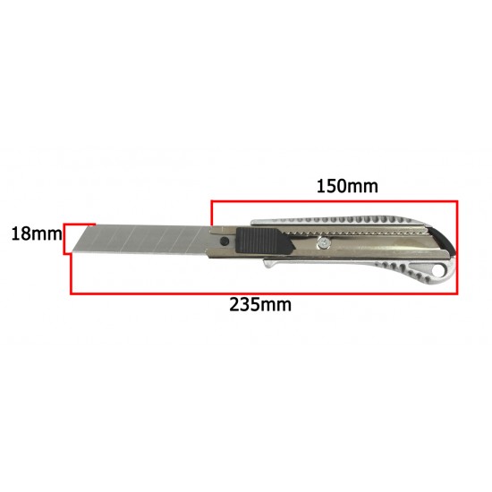 Нож металлический 100х18х0,5мм М51085