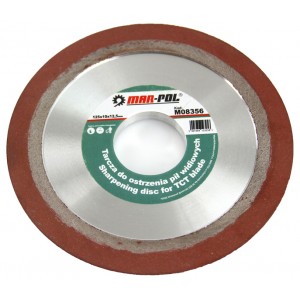 Dimanta disks asināšanai 125x12.5x10mm, 8mm, M08356