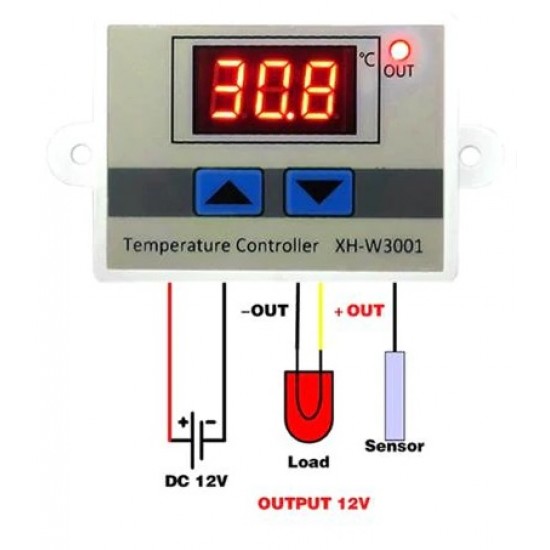 Регулятор температуры, термостат, -50/+110, 230В, 1500Вт