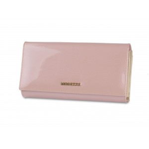 Женский кошелек, кожаный, Angela Moretti BC33-23 Розовый, розовый