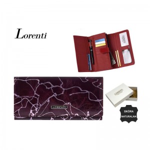 Кошелек женский кожаный Wallet Lorenti 1077-CV Фиолетовый