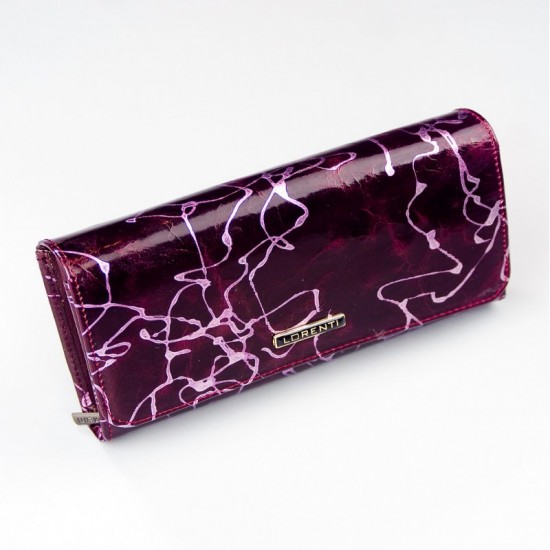 Кошелек женский кожаный Wallet Lorenti 1077-CV Фиолетовый