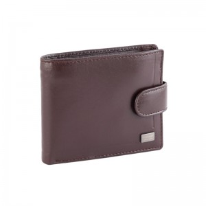 Мужское кожаное бумажник ROVICKY RFID CPR-022-BAR Brown