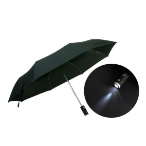 Зонт, автоматический, светодиодный фонарик