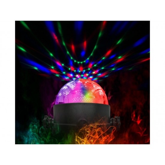 Mini disko bumba projektors ar pulti, LED RGB, ZS48