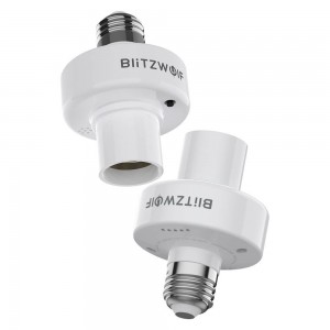 Цоколь WiFi для лампочки Blitzwolf BW-LT30, 2A, 400W, E27