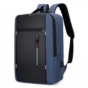 Водонепроницаемый рюкзак с USB, синий, черный, K403J