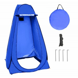 Душевая, туалетная, палатка для раздевалки, синяя, AG286A