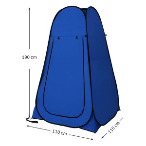 Душевая, туалетная, палатка для раздевалки, синяя, AG286A