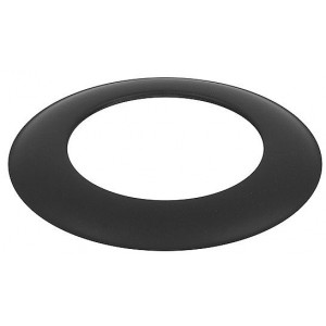 Декоративное кольцо черное 861113