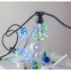 Ziemassvētku dekoratīva RGB LED spuldze, E27, 2W, 230V, RGB 200456