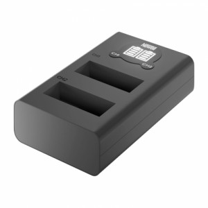 Зарядное устройство GoPro 9, LCD, USB-C, Newell DL-USB-C для двухканального зарядного устройства AHDBT-901 Gopro 9, 5907489642088
