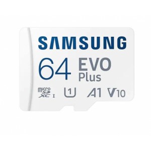 Карта памяти Samsung EVO Plus microSD 2021 64GB (MB-MC64KA)