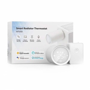 Viedais radiatoru termostats ar bāzi, Meross MTS150HHK (HomeKit), MTS150H