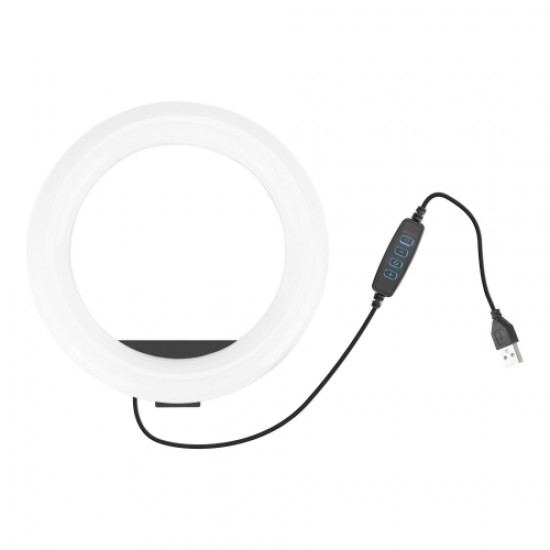 Кольцевая лампа с подставкой для телефона, комплект Selfie Lighting Fotopro L3 (RM-80 + AK-08 + SJ-20 + MH-01)