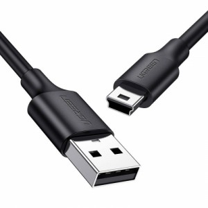 Kabelis USB to Mini USB, 1.5m, UGREEN US132, 10385, melns