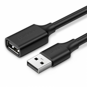 Удлинительный кабель USB 2.0, 2 м, UGREEN US103, 10316