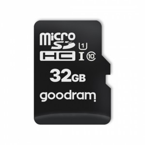 Atmiņas karte microSD 32GB,UHS I CLASS 10, 100MB/s, GOODRAM PAM000095