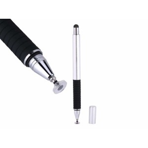 Alogy 2-in-1 Capacitive Stylus for Tablet Phone Screen Silver
