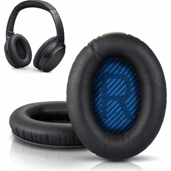 Alogy Earmuffs Headphone Pads for HYPERX CLOUD I / II / X / Alpha / Core / Flight Wireless Black