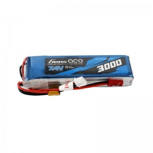 Gens Ace Battery  Gens Ace 3000mAh 7.4V 1C 2S1P LiPo