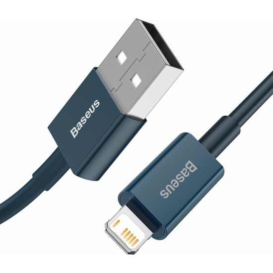 Baseus Superior sērijas kabelis USB līdz iP 2.4A 1m (zils)