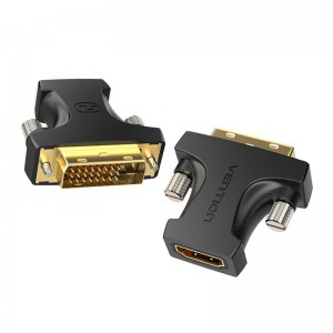 Vention HDMI - DVI adapteris Vention AILB0 (melns)