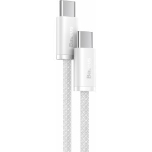 Baseus kabelis USB-C līdz USB-C Baseus, 100W, 2m (balts)