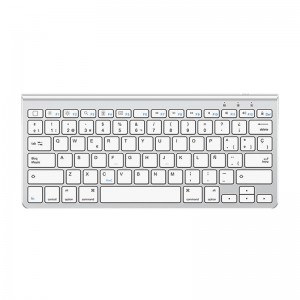 Omoton Wireless клавиатура для iPad Omoton KB088 с держателем для планшета (серебристый)