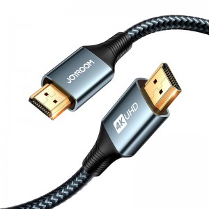 Joyroom USB kabelis HDMI-HDMI / 4K 60Hz / 2m Joyroom SY-20H1 (pelēks)