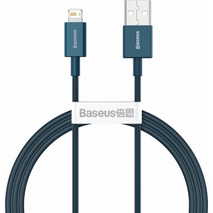 Baseus Superior sērijas kabelis USB līdz iP 2.4A 1m (zils)