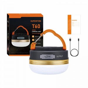 Superfire Camping lamp Superfire T60-A, 2,5W