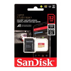 Sandisk Extreme Atmiņas Karte microSD 32GB