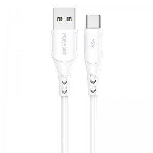Foneng Cable USB to USB-C Foneng, x81 2.1A, 1m (white)