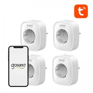 Gosund Smart ligzda WiFi Gosund SP1 (4 iepakojums) Tuya