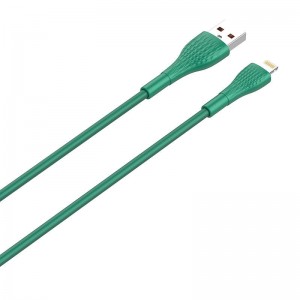 Ldnio Lightning kabelis LDNIO LS672 30W, 2m (zaļš)