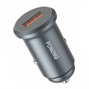 Foneng Автомобильное зарядное устройство Foneng C15, USB, 4A (серый)