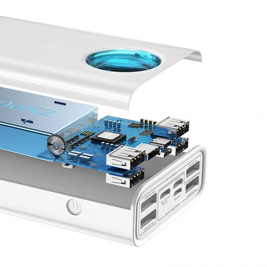 Baseus Amblight Powerbank Ārējas Uzlādes Baterija 30000mAh / 4xUSB, USB-C / 65W