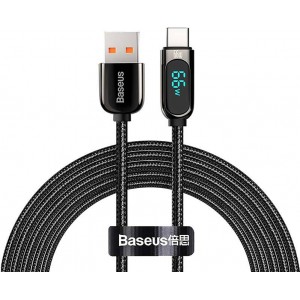 Baseus Display Cable USB to Type-C, 66W, 1m (black)