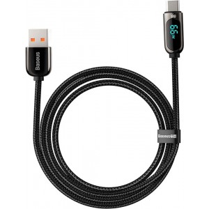 Baseus Display Cable USB to Type-C, 66W, 1m (black)