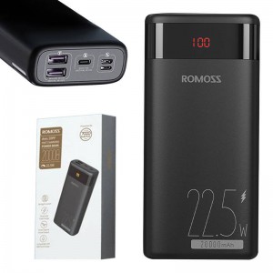 Romoss Powerbank Romoss Ares 20PF, PD 22,5 Вт, 20000 мАч (черный)